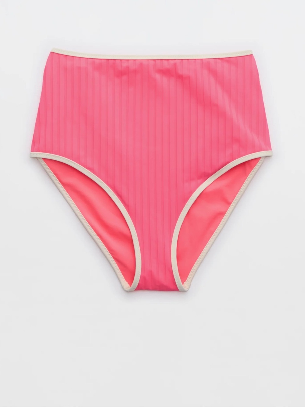 Aerie Wide Rib High Waisted Bikini Bottom
